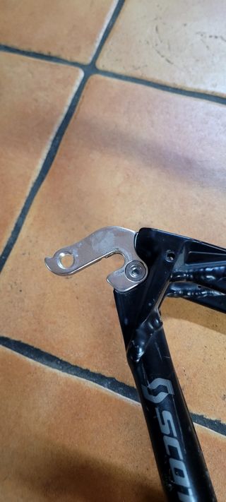 Cuadro Scott MTB Negro/Amarillo