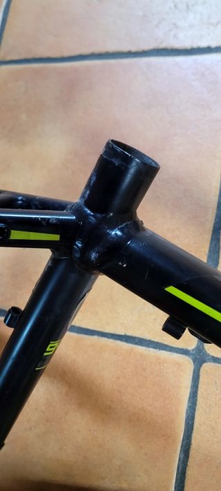 Cuadro Scott MTB Negro/Amarillo