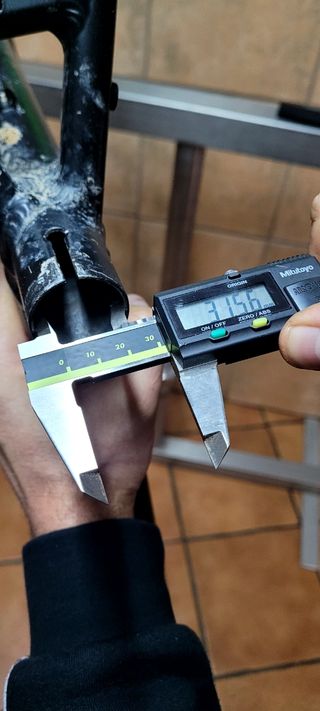 Cuadro Scott MTB Negro/Amarillo