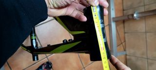 Cuadro Scott MTB Negro/Amarillo