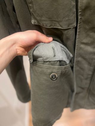 Avirex Cappotto Militare Imbottito Verde Oliva