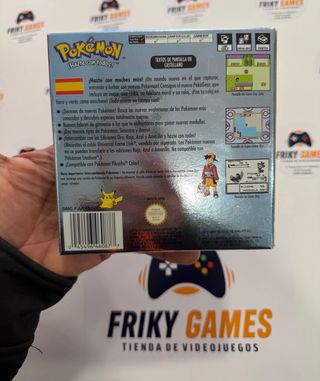 Cartuccia Pokémon Edición Plata per Game Boy Color