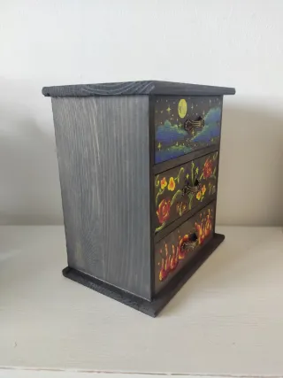 Mini Cómoda ACOTAR Feyre Pintada a Mano