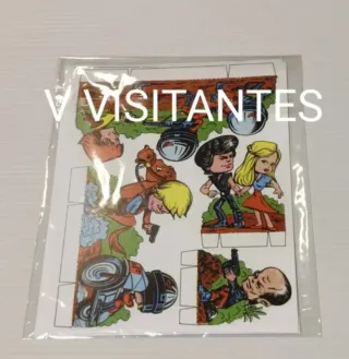 REPLICA Recortables antigua serie de televisión V