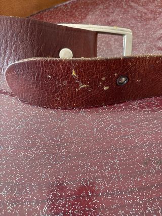 Cintura in cuoio vintage