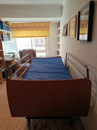 Cama articulada eléctrica hospitalaria