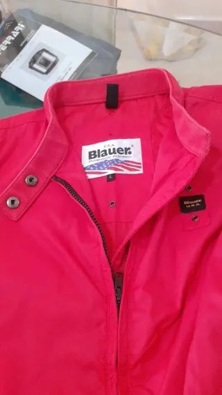 Blauer Giubbotto Rosso Taglia L