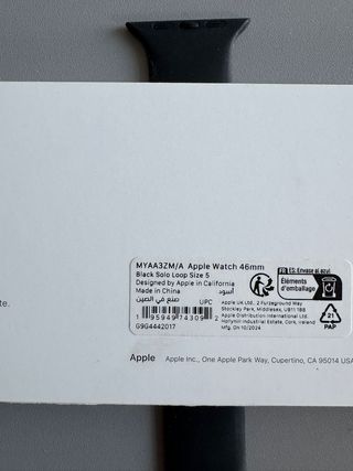 Correa Apple Watch Negra