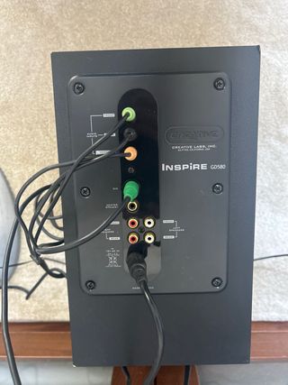 Altavoces Creative GD580 Homecinema 5.1 + soportes