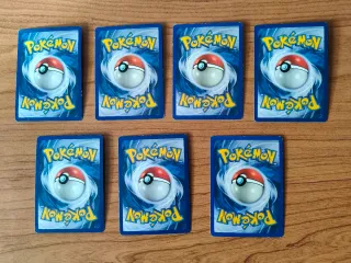 Lote 7 Cartas Entrenador Base Set Pokémon