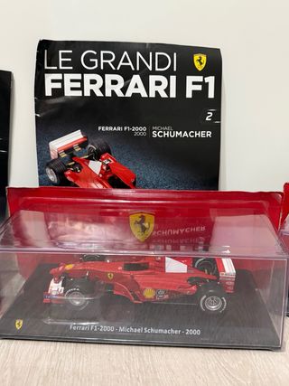 Lote 3 coches Ferrari F1 1/24