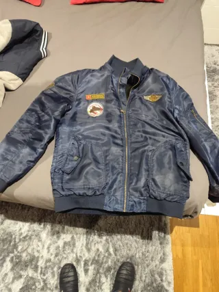 Chaqueta azul talla 3XL