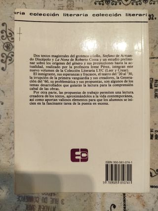 El grotesco criollo - Discépolo y Cossa