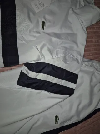 Chándal Lacoste Blanco Talla M
