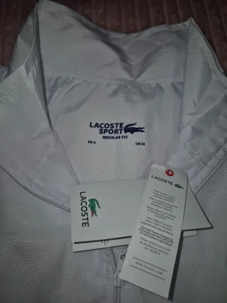 Chándal Lacoste Blanco Talla M