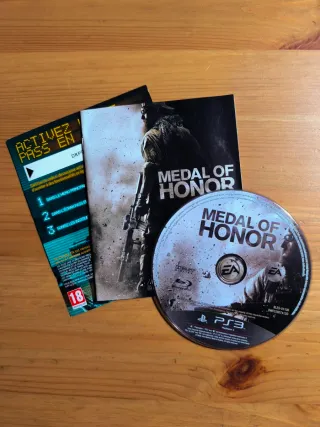 Medal of Honor PS3 Blu-ray Versión Inglesa.