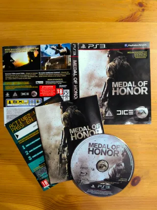 Medal of Honor PS3 Blu-ray Versión Inglesa.