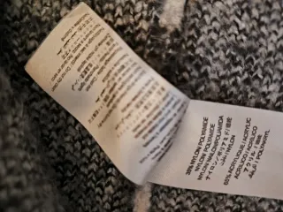 Chaqueta de punto cuadros talla única