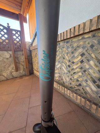 Patinete eléctrico gris,muy buen estado en general