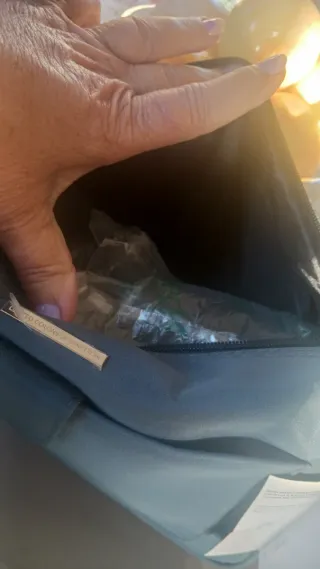 Bolso Benetton azul Textil