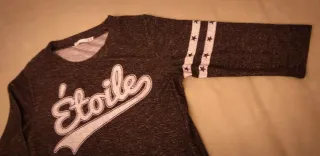 Vestido gris con Etoile talla M