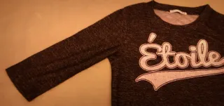 Vestido gris con Etoile talla M