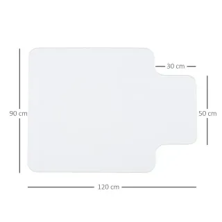 Alfombra Protectora Transparente 90x120cm