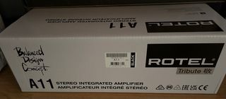 Amplificador Rotel A11 Tribute Negro