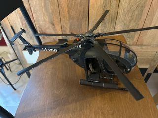 Helicóptero Militar Negro US Army