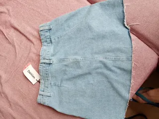 Minifalda vaquera ZARA denim woman T26 S NUEVA