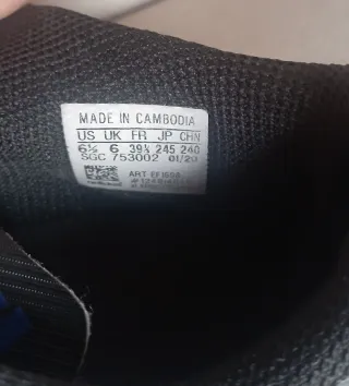 Botas de fútbol Adidas azules