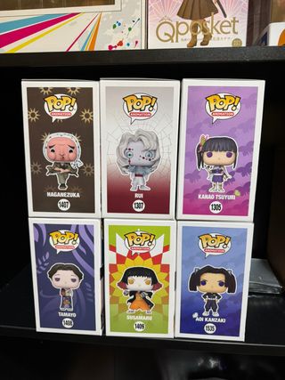 Funko Pop Demon Slayer Set 6 Pezzi