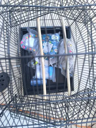 Jaulas para pájaros (2 unidades)