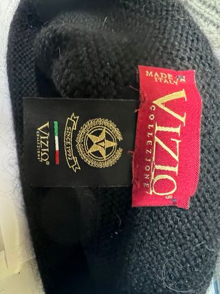 Gorro invierno italiano pedrería
