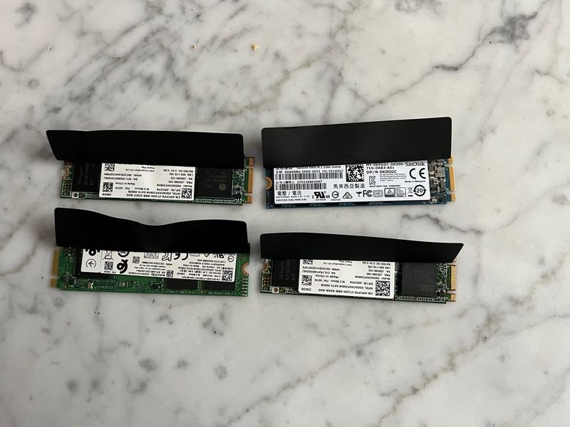 Disco Duro Intel 256GB NVMe SSD SATA afbeelding 2
