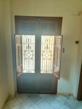 Puerta antigua madera 2 hojas