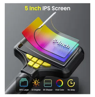 Cámara Endoscópica 5 HD 1080P Doble Lente