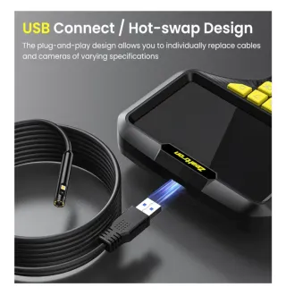 Cámara Endoscópica 5 HD 1080P Doble Lente