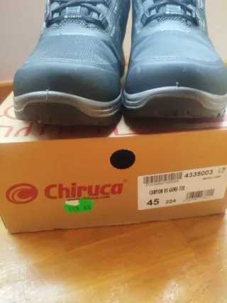 Chiruca Deportivas Senderismo Negro/Gris