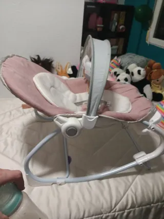 Mecedora bebé con vibrador