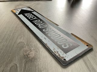 Insegna Abbey Road Studios replica