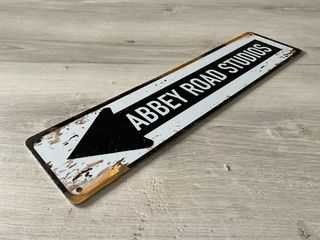 Insegna Abbey Road Studios replica