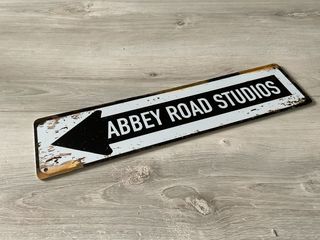 Insegna Abbey Road Studios replica