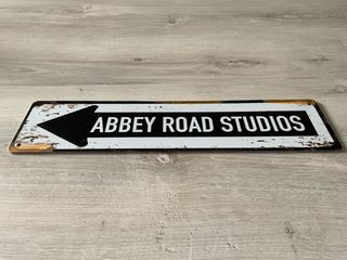 Insegna Abbey Road Studios replica