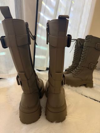 Botas Zara verde
