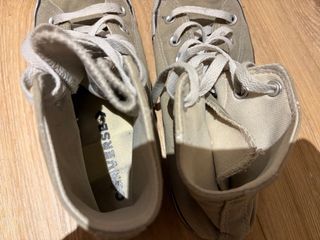 Converse All Star caña alta beige