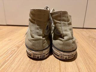 Converse All Star caña alta beige