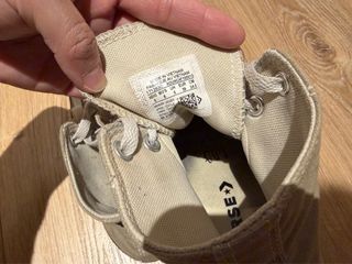 Converse All Star caña alta beige