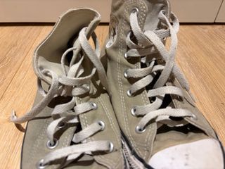 Converse All Star caña alta beige