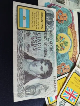 Colección de Billetes del Mundo Bimbo 1975